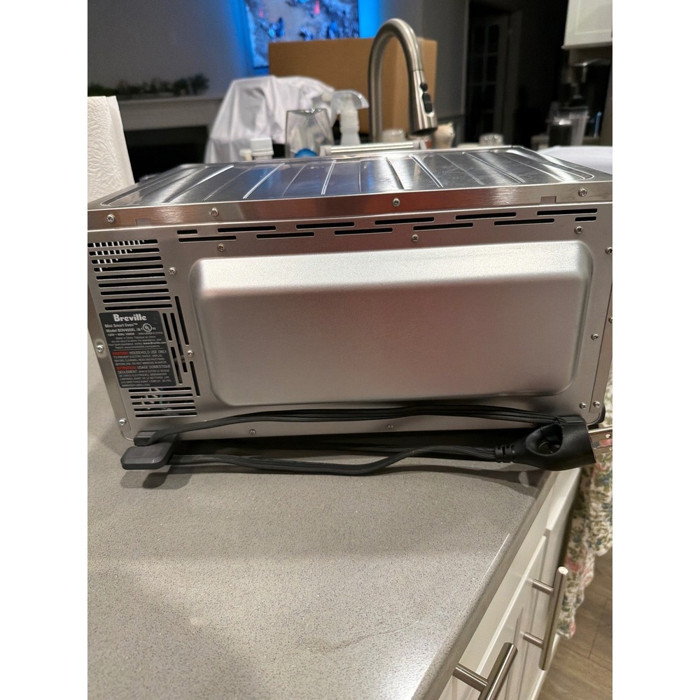 Breville Mini Smart Oven BOV450XL Stainless Steel Countertop Toaster Oven 1800W - Picture 7 of 7
